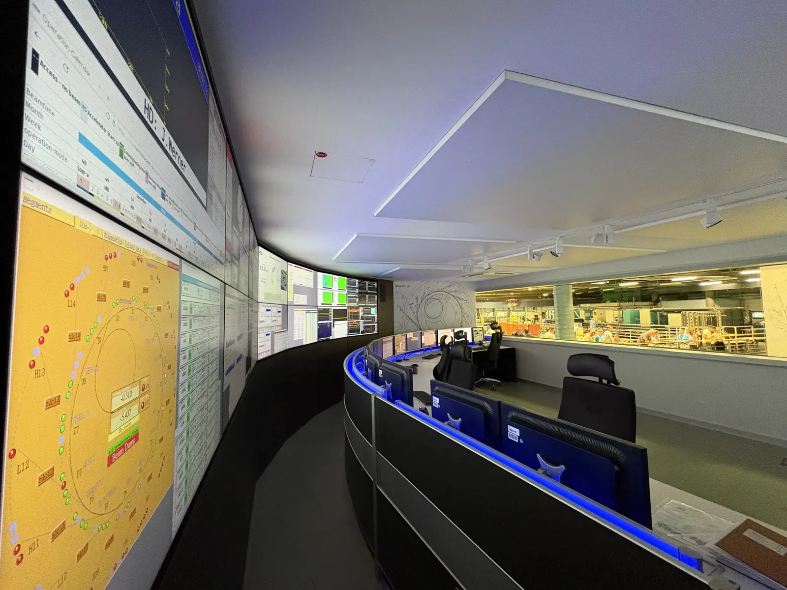 Salle de contrôle numérique – technologie logistique innovante